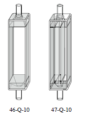 46-Q- Quartz Flow Cell, In Line