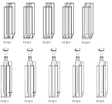 52-53 -Q Dual pathlength cuvettes - Image 3