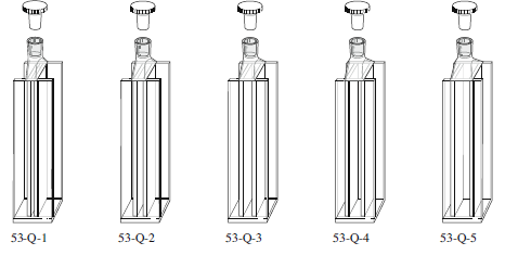 52-53 -Q Dual pathlength cuvettes