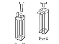 62 63 Quartz Cuvette Constant Temperature cell