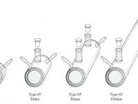 65-Q Style Cylindrical Quartz Cuvette with water jacket